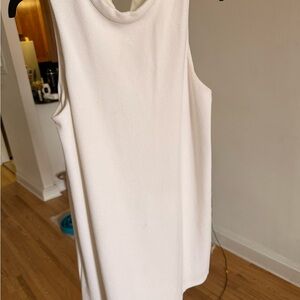 Mango White Mini Dress